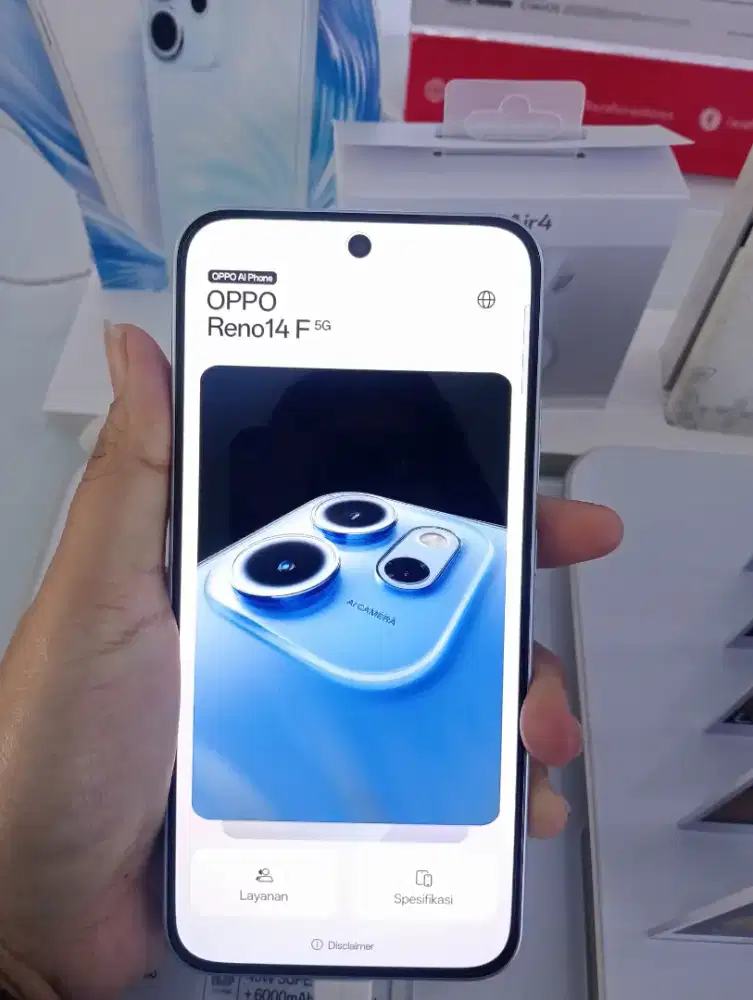 Promo cicilan Oppo  Reno 14 free 2 kali cicilan tanpa kartu kredit