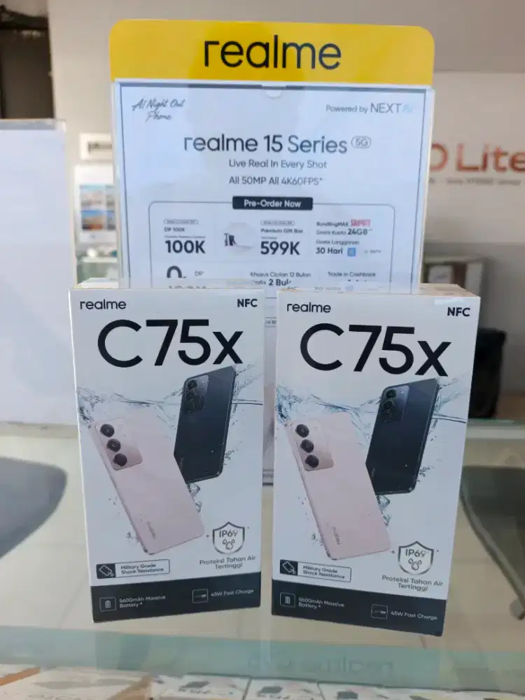 REALME C75X 8/128 FRESH MURAH