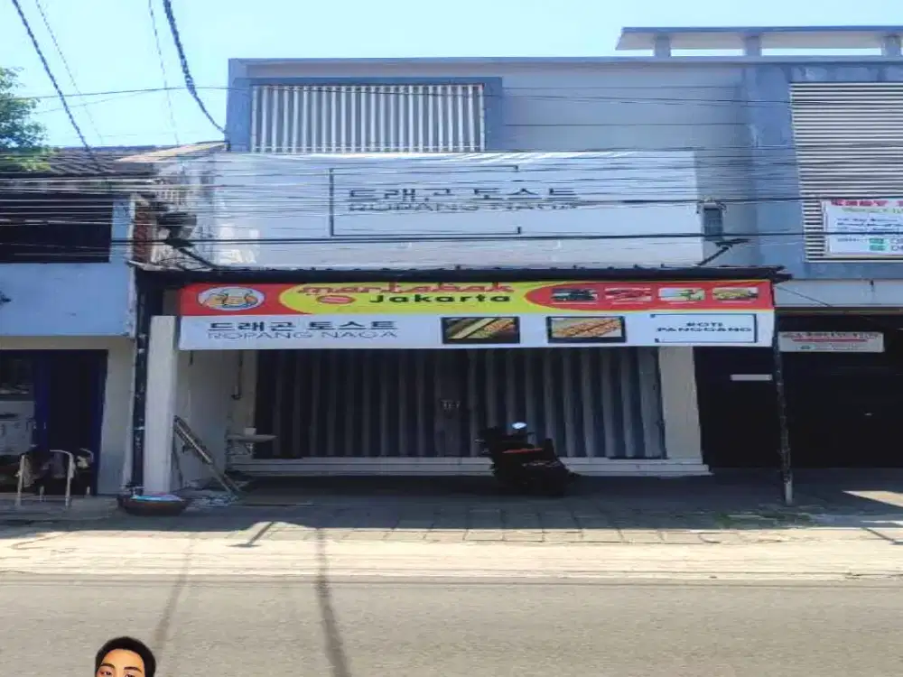 DISEWAKAN RUKO 1 LANTAI PINGGIR JALAN DEKAT KAMPUS UNEJ DAN MANDALA JEMBER