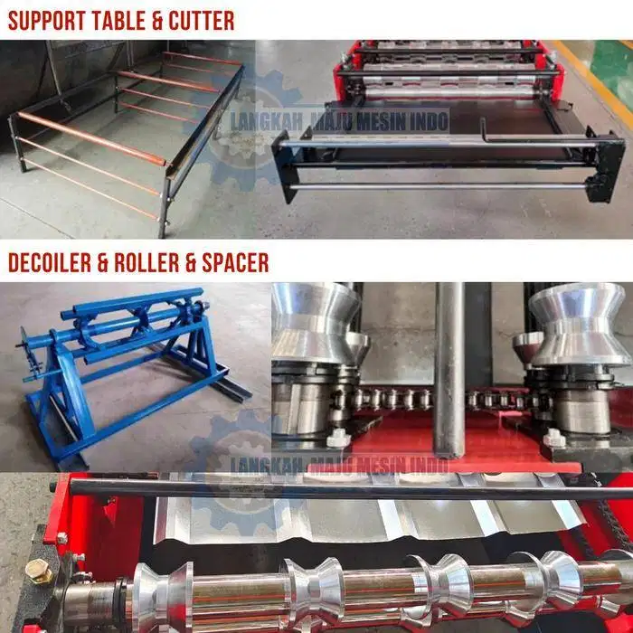 Mesin Spandek 1000 / Roof Panel Machine / Roll Forming Machine Type A
