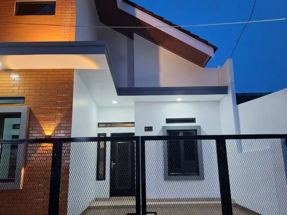 Dijual Rumah Bergaya Modern Dekat RS Bella di Perum Irigasi Danita