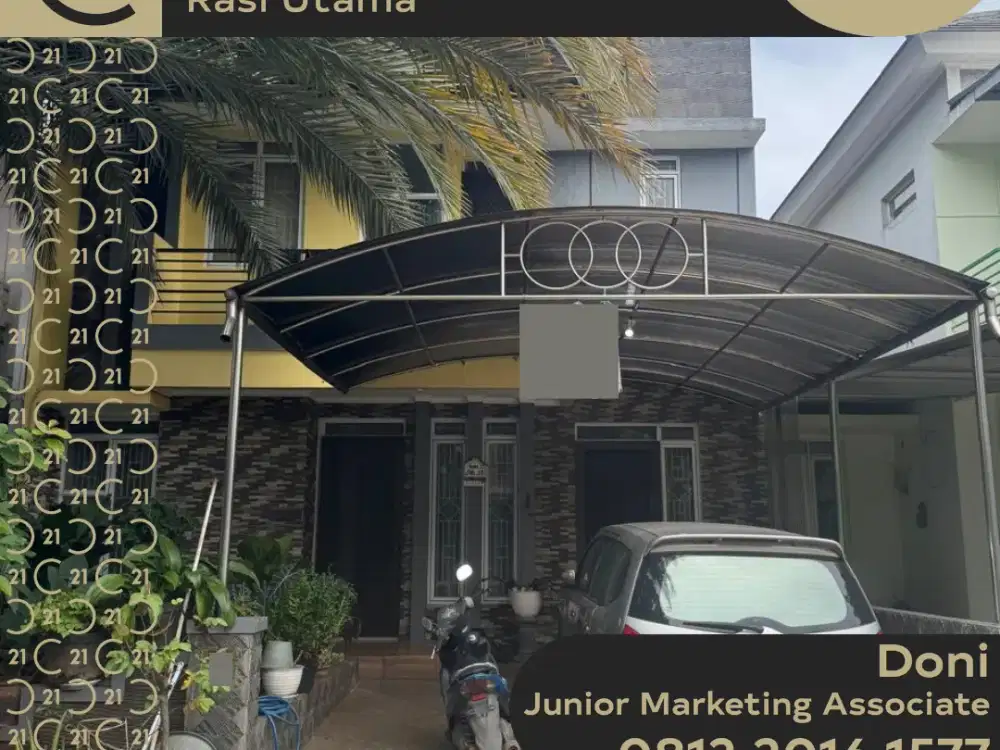 DIJUAL RUMAH 2 LANTAI DI METLAND TRANSYOGI CILEUNGSI BOGOR