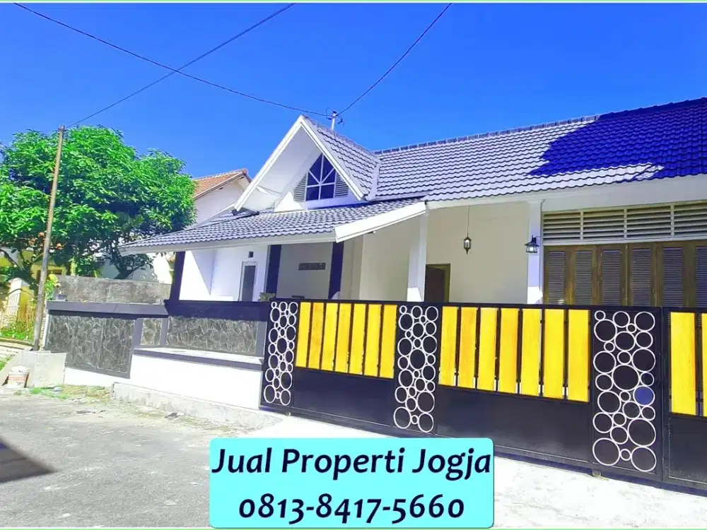 Jual Cepat BU MENDESAK, Rumah Cantik Dalam Perumahan Kaliurang JOGJA