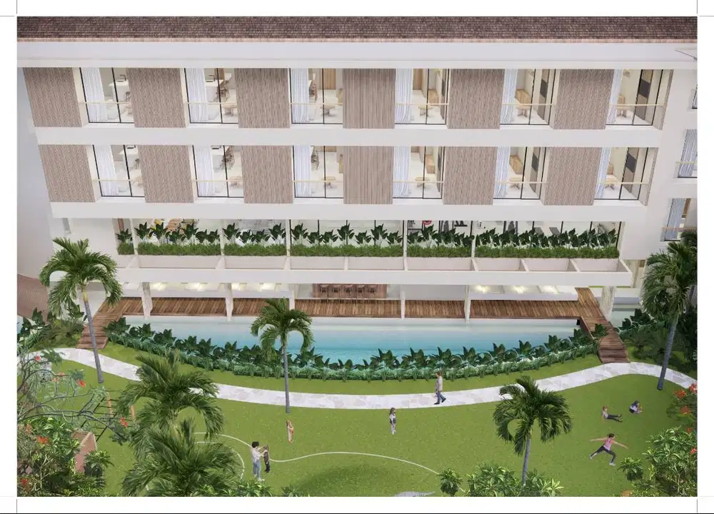 FOR LEASEHOLD APARTMENT LUXURY IN SANUR CLUB HOUSE SLOW LIVING IN BALI