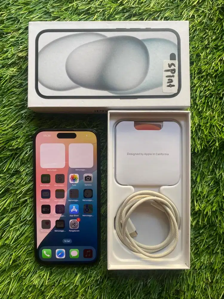 Iphone 15 128gb inter sim sticker all provider