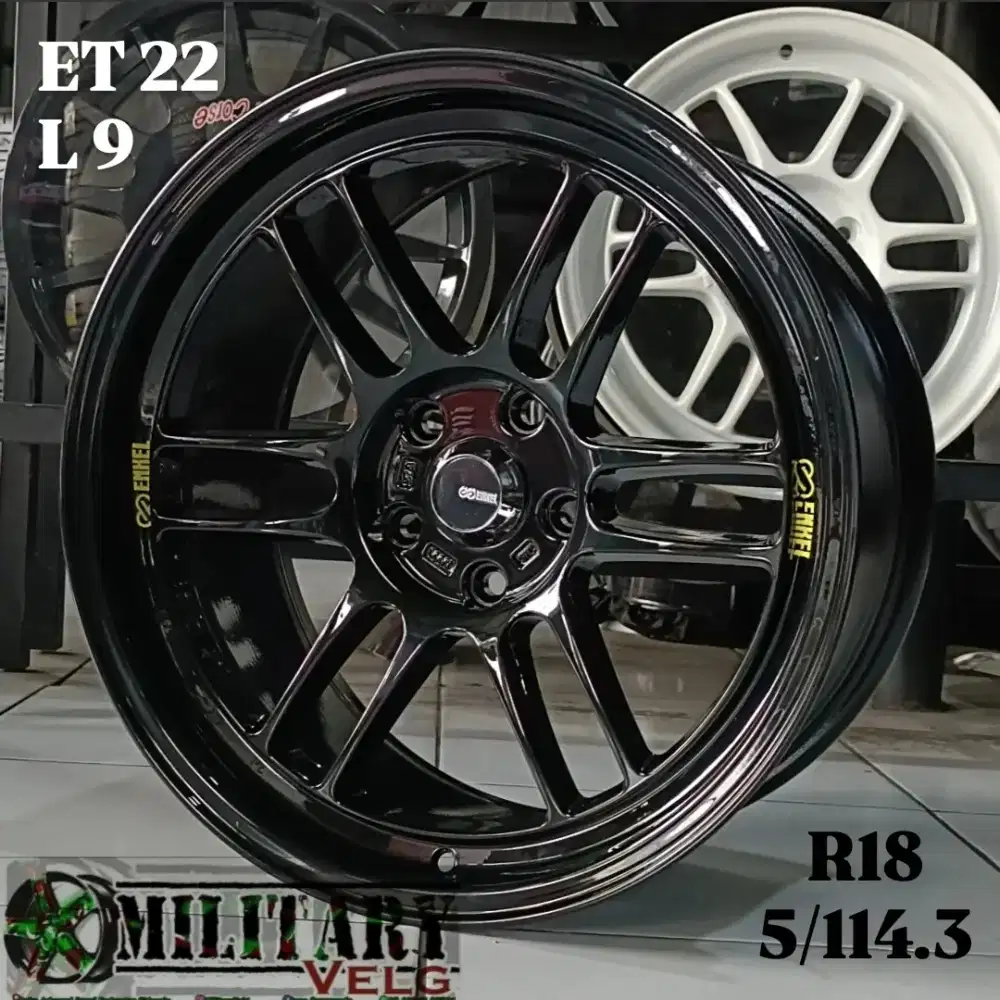 Enkei RPT-1 Flowforming R18 Blackglossy