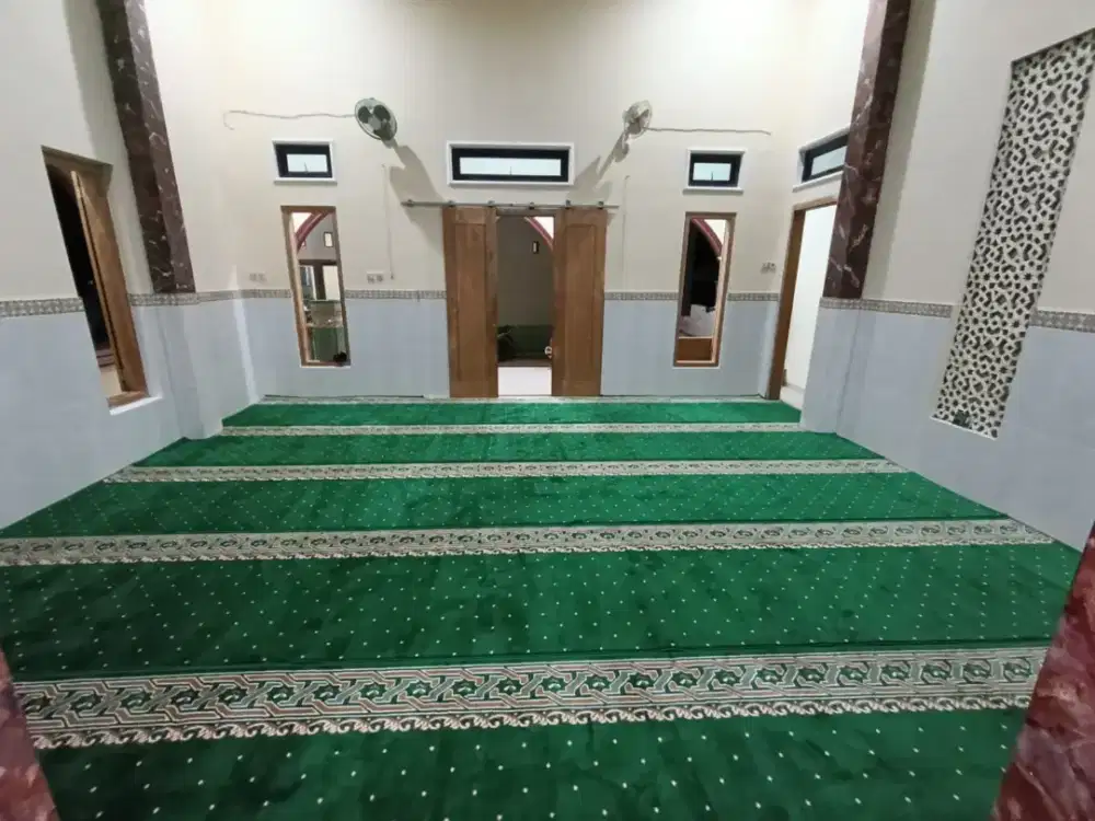 READY STOK!!! KARPET SAJADAH MASJID LOKAL LEMBUT DAN TEBAL TIPE CLASIC