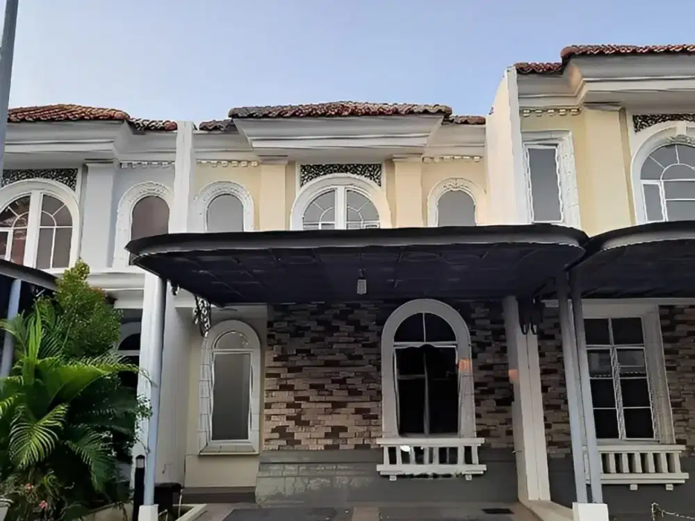 Rumah 2lt 6x17 102m Type 3KT Cluster La seine JGC Jakarta Garden City