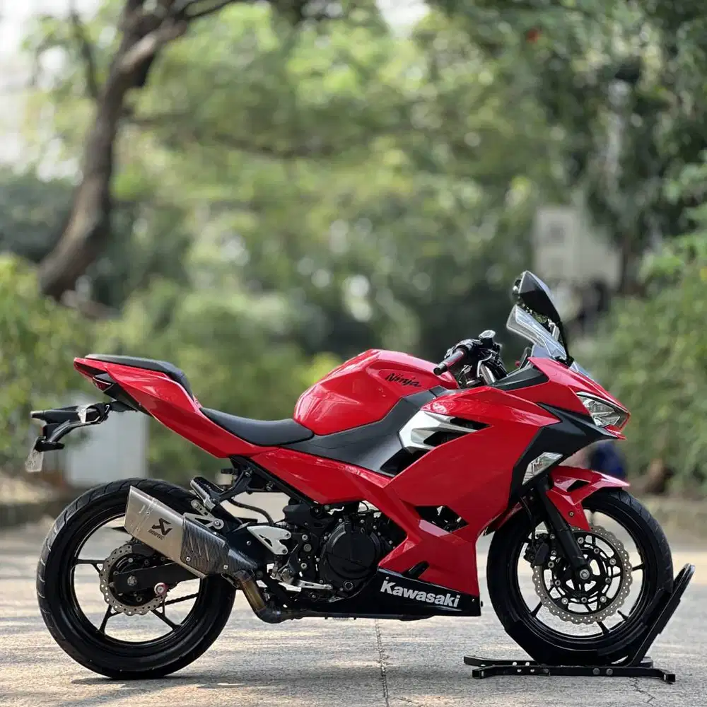 KAWASAKI NEW NINJA 250 FI MERAH 2019 KM 8K SUPER GRES