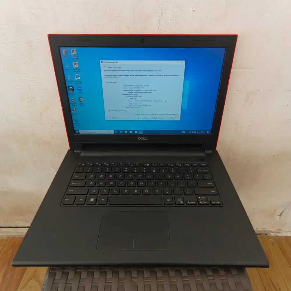 LAPTOP DELL INSPIRON14 INTEL COREi3-4005U RAM4GB,SSD128GB+HDD500GB