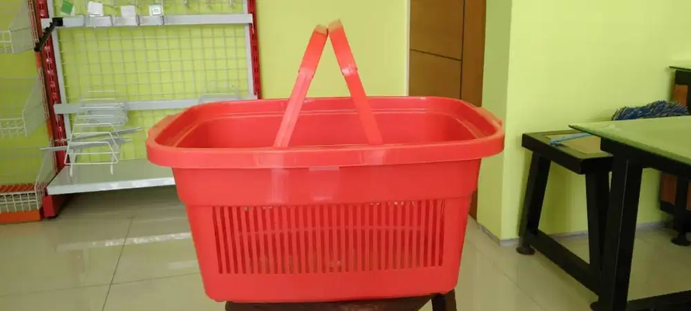 KERANJANG BELANJA JINJING BAHAN TEBAL HARGA TERJANGKAU