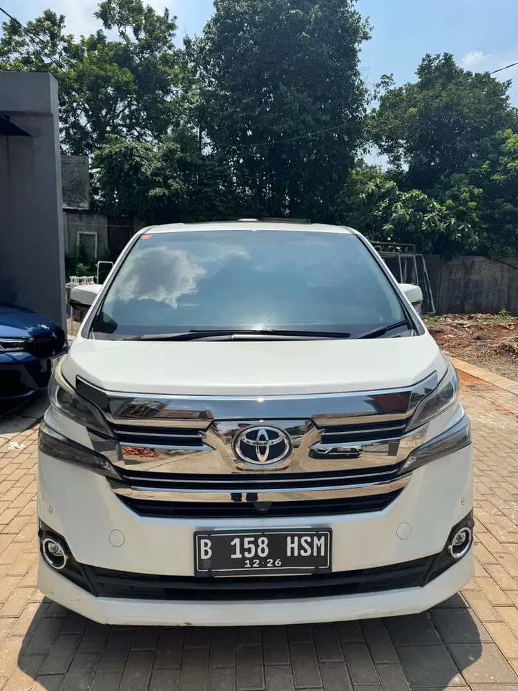Toyota Vellfire 2016 Bensin