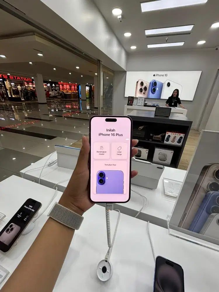 Promo credit iphone 16 plu s 128gb bunga 0% gratis 2x cicilan
