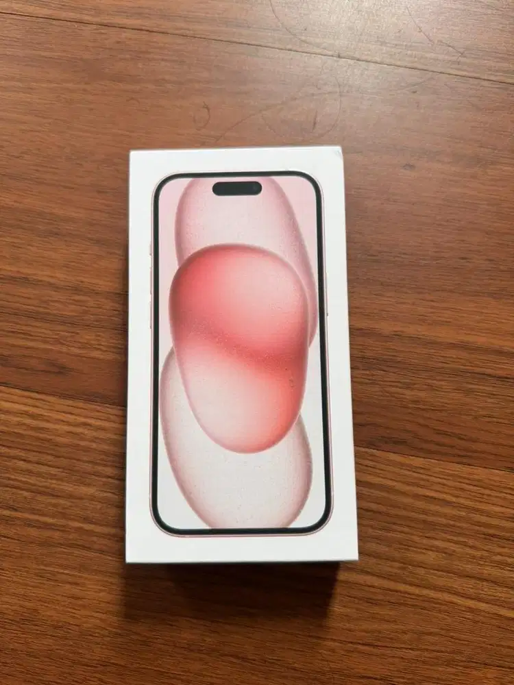 iPhone 15 128 GB Pink resmi Digimap iBox Brand New Segel