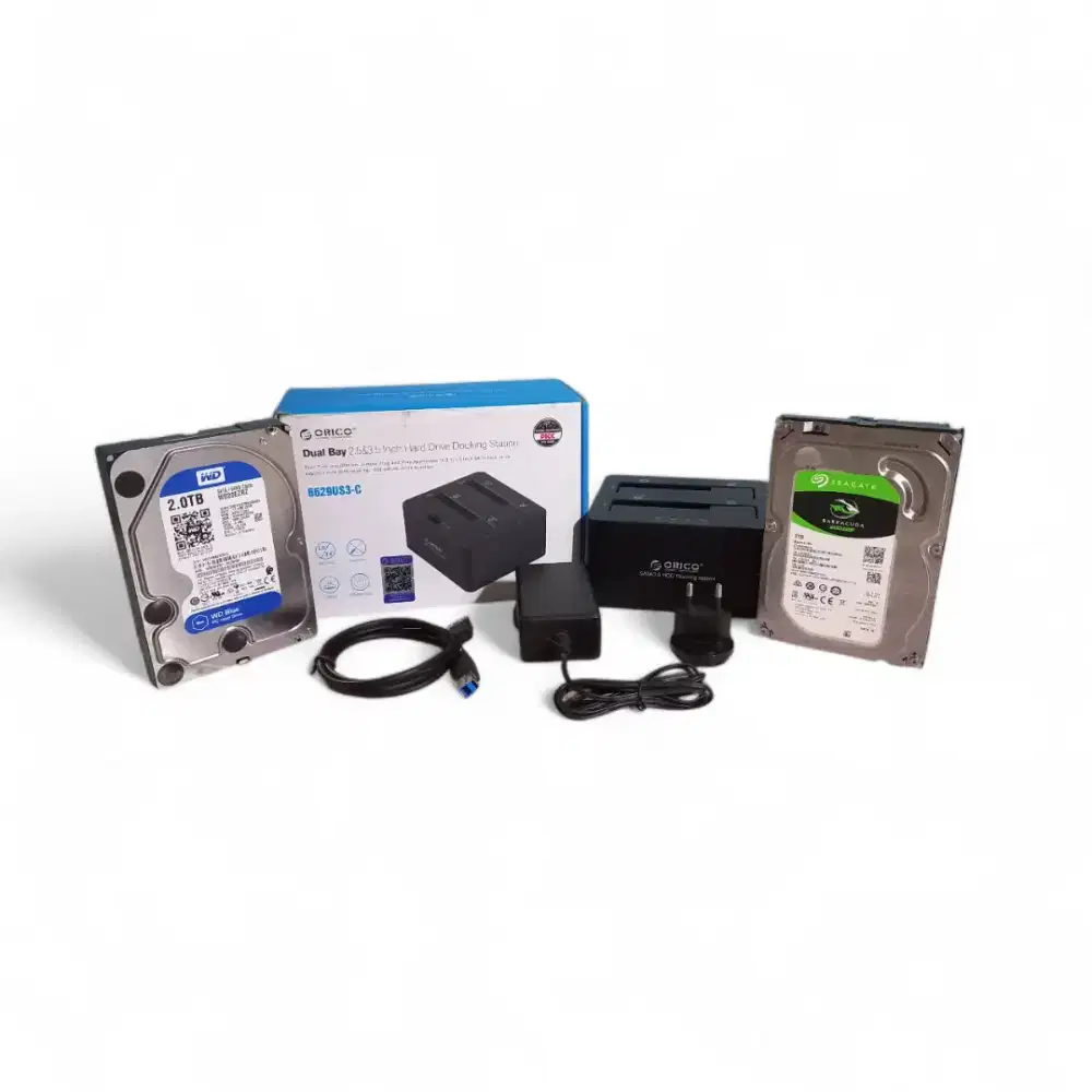 ORICO Docking Dual Bay Clone & HDD 4TB