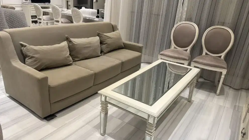 Sofa keluarga + sofa minimalis