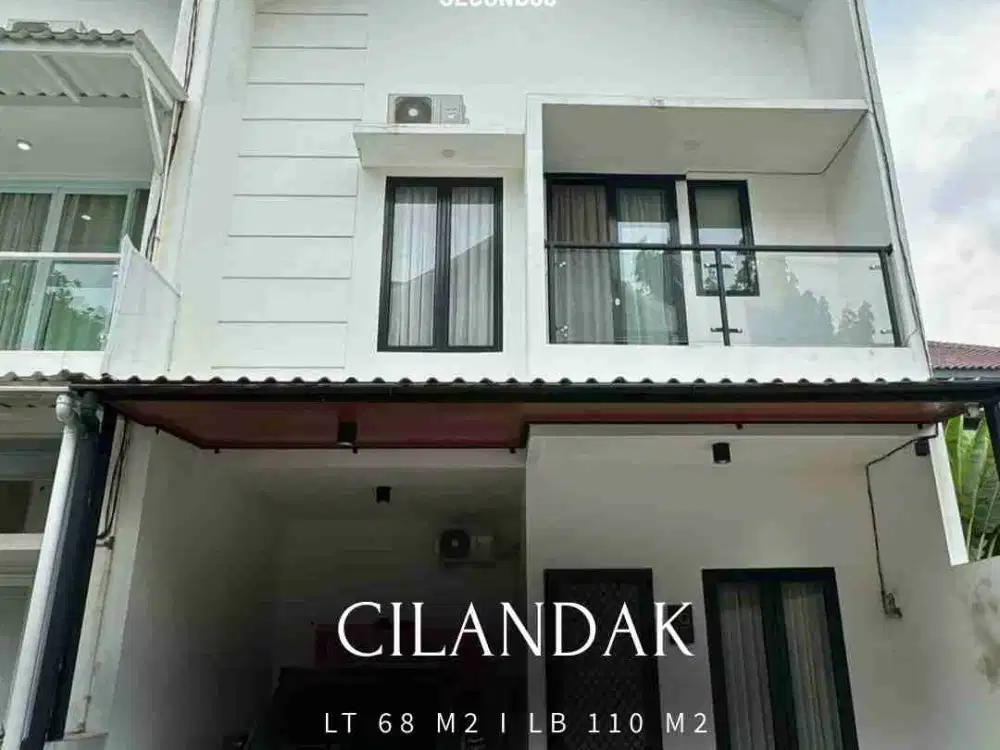 Rumah Full-furnished 3 Lantai di Cilandak