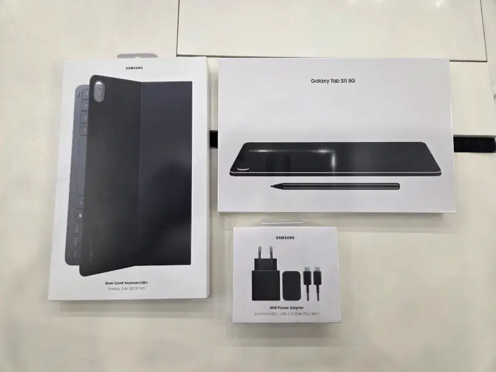 Tab S11 5G 12/256 Free Cover Keyboard & TA 45w