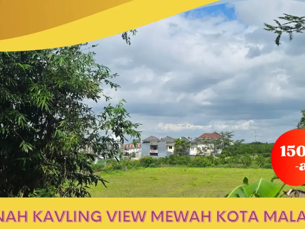 Kavling Dijual Cepat 78m², Harga Nego, Lokasi Super Strategis Merjosari Dekat Kampus.