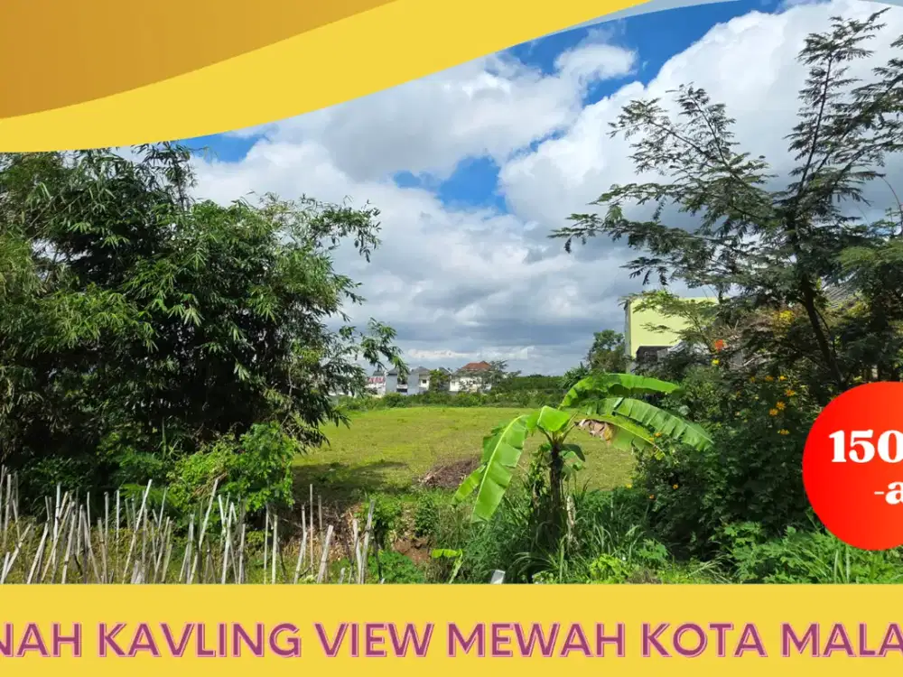 Miliki Kavling Hunian 78m² Sekarang! Di Merjosari, Cuma Beberapa Menit ke UMM dan UIN.