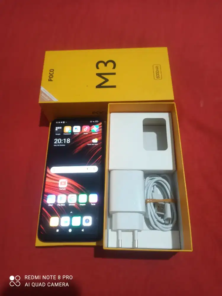 Xiaomi poco M3 4+2/64gb fullset