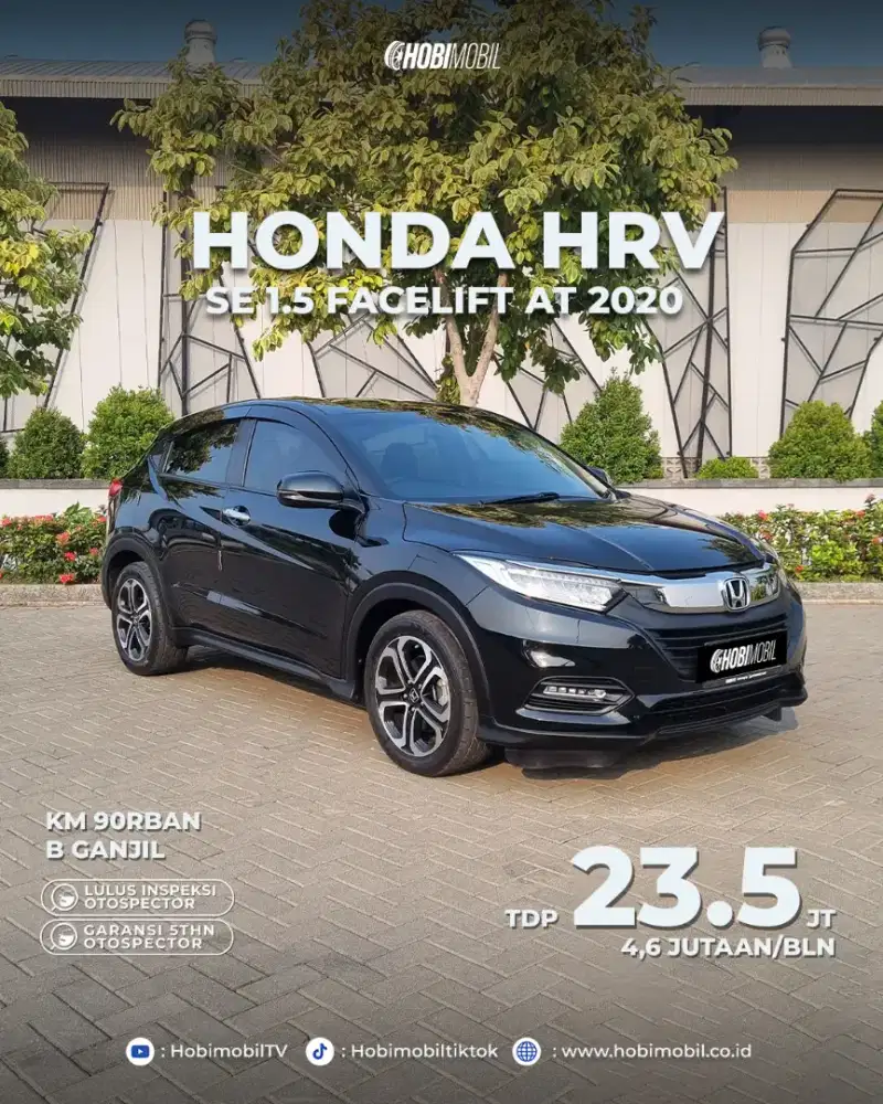 (garansi mesin 5th) Honda Hr-V SE at 2019