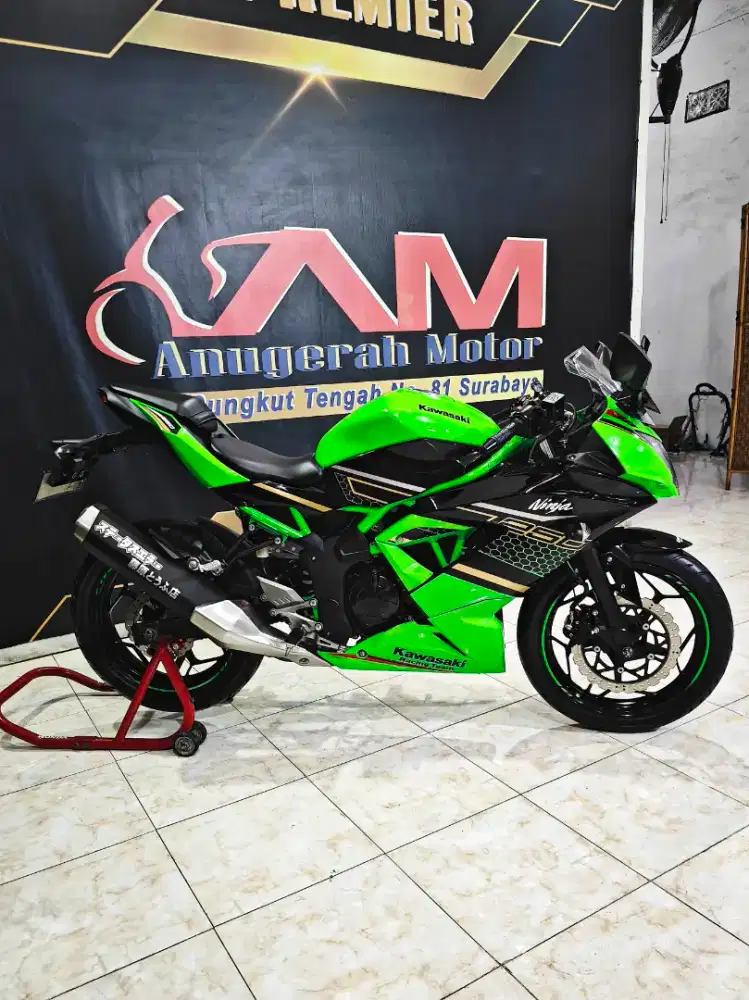 Ninja Fi250cc RR km.8rb plat panjang KRT EditionAnugerah motor rungkut