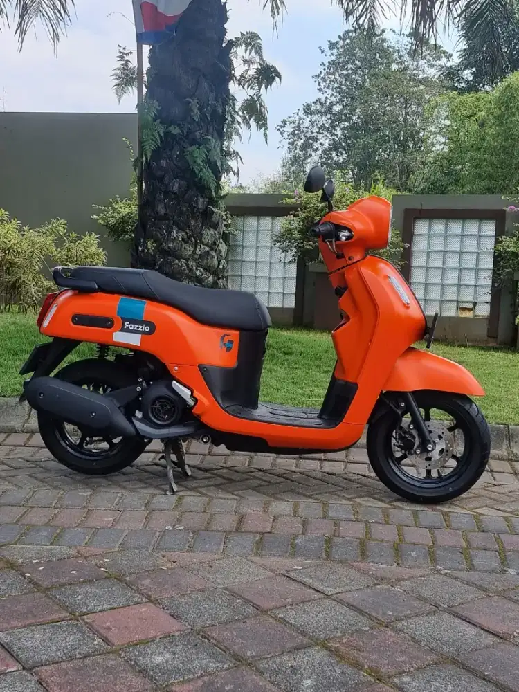 Yamaha Fazzio Neo Hybird Smartleyless 2023 Oranye N Malang Odo 2rb