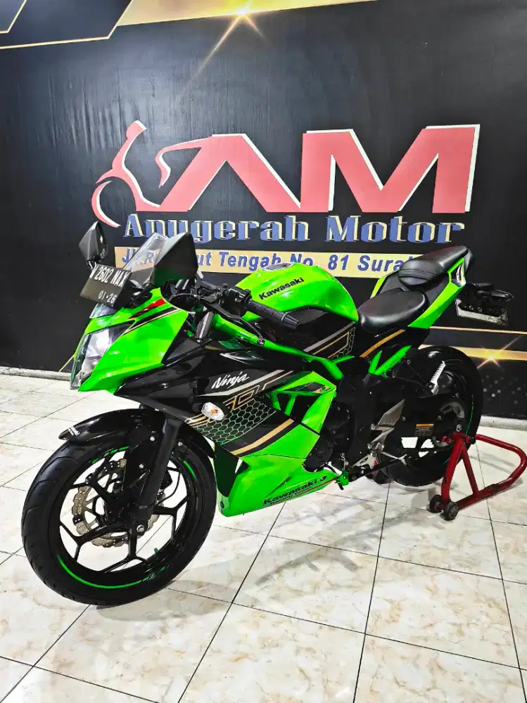 Ninja Fi250cc RR km.8rb plat panjang KRT EditionAnugerah motor rungkut