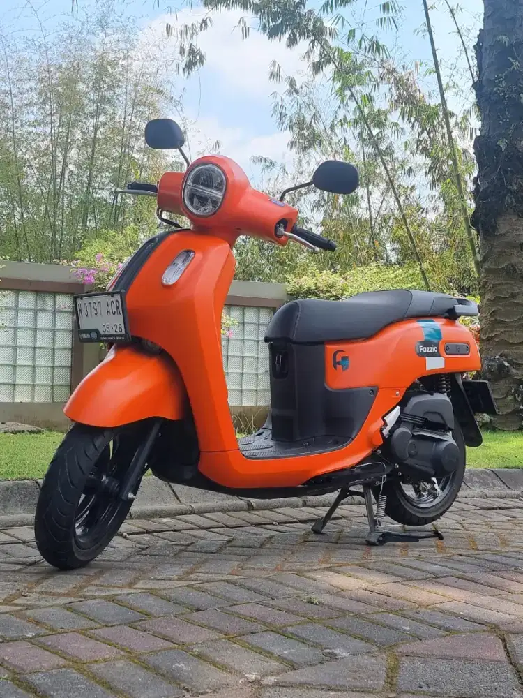 Yamaha Fazzio Neo Hybird Smartleyless 2023 Oranye N Malang Odo 2rb