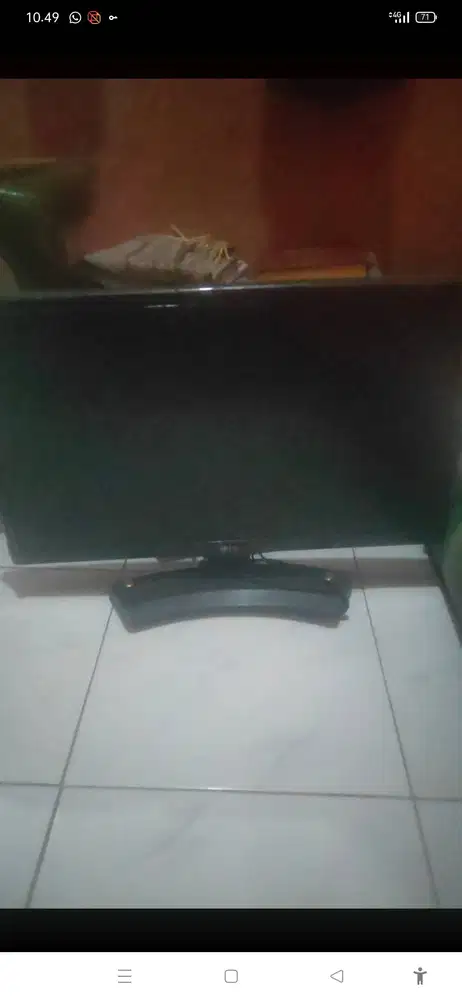 Jual tv+kulkas Mash normal cuma minus kulkas gada tutup frezer