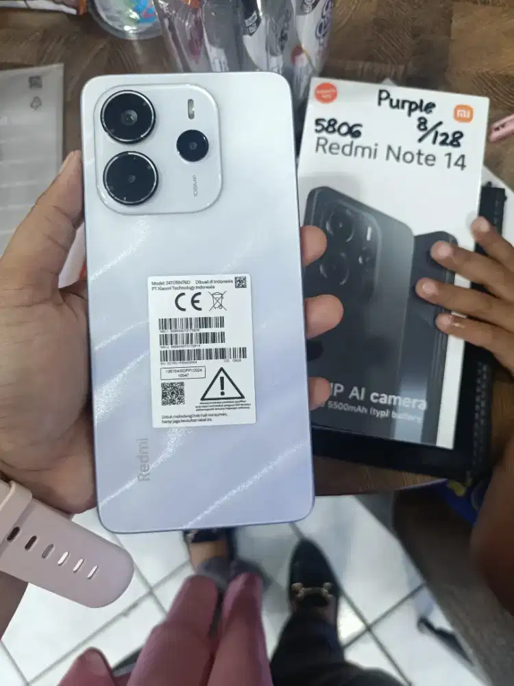 REDMI NOTE 14 RAM 8+8/128 PLINGMURAH BISA COD FREE ONGKIR