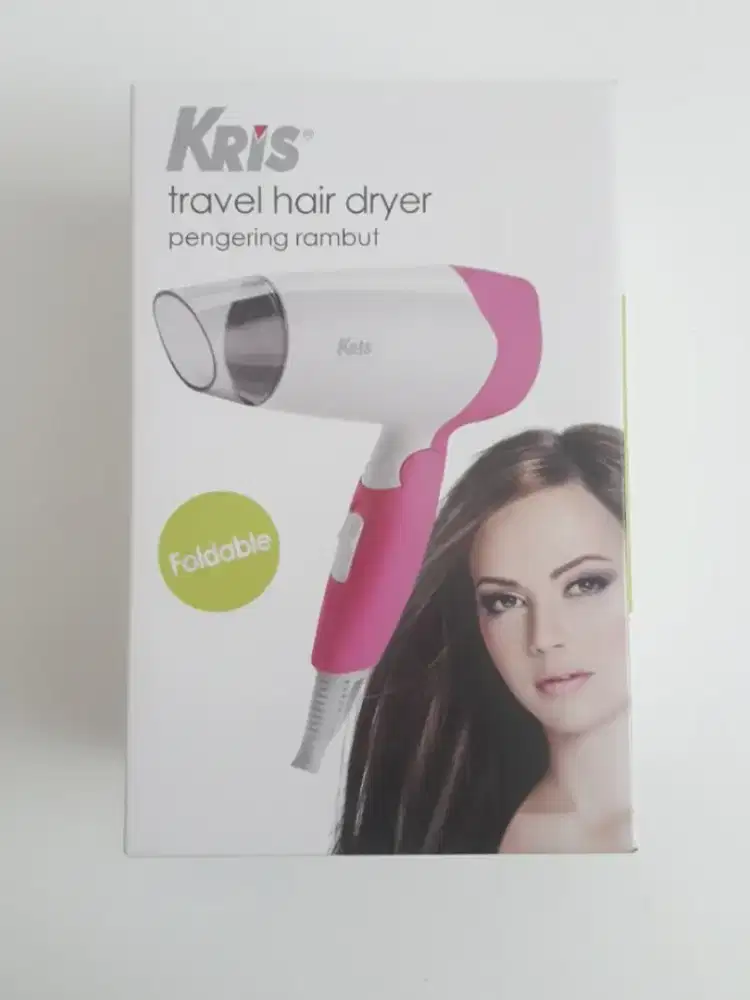 Kris Travel Hair Dryer – Pengering Rambut Lipat, Stylish dan Praktis!