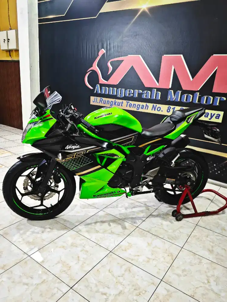 Ninja Fi250cc RR km.8rb plat panjang KRT EditionAnugerah motor rungkut