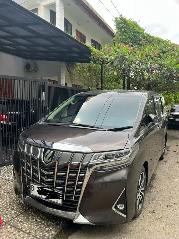 Alphard G 2019 Low KM A.N pribadi tangan pertama