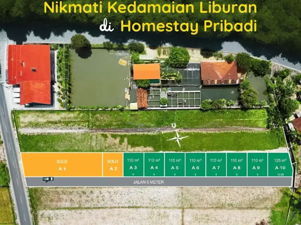 Tanah dijual dekat SMA N 1 GODEAN , SHM P amin