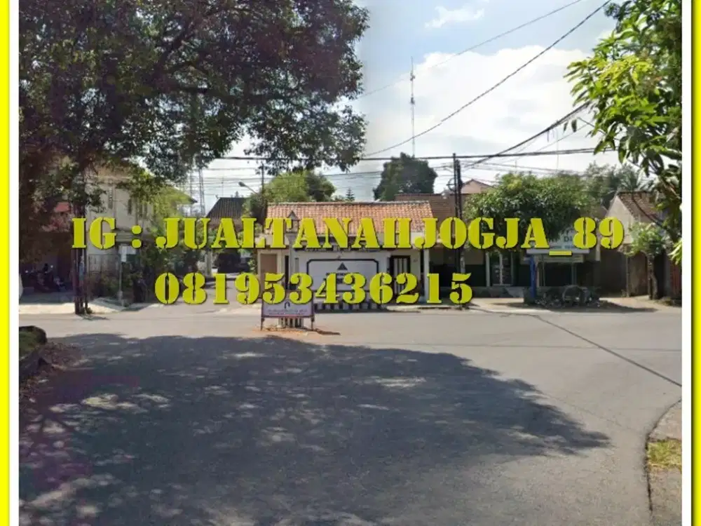 Tanah Sleman dekat Pasar tempel dijual 2 jutaan