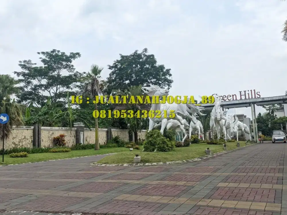 Tanah dekat BIAS Kaliurang dijual murah tepi aspal