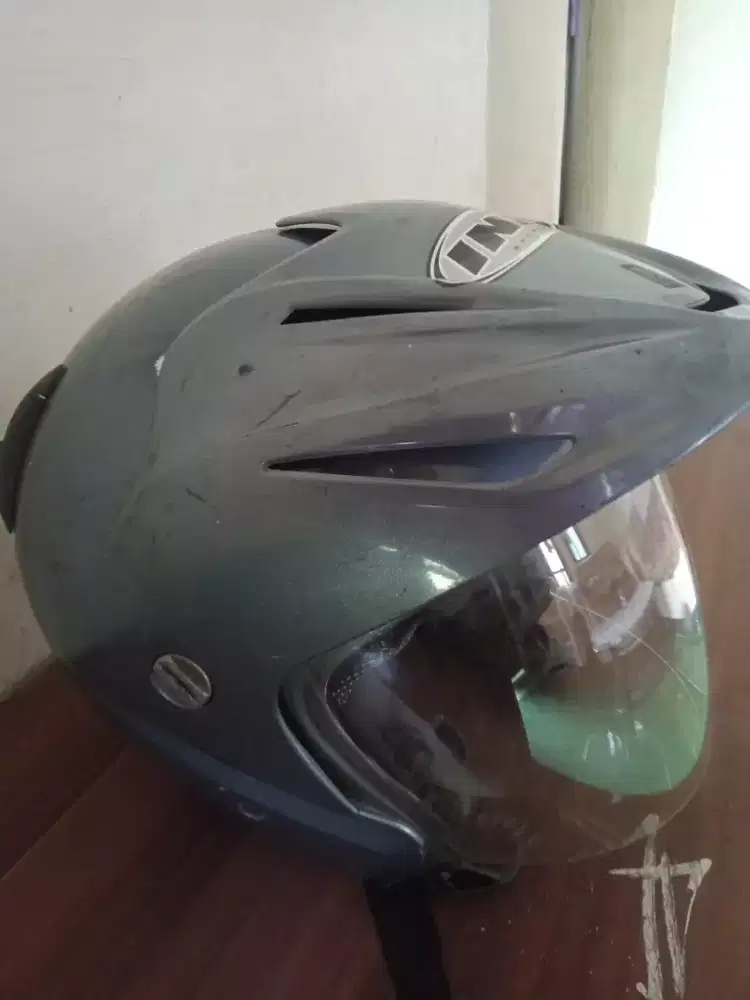 Helm ink cx-22 warna biru tua