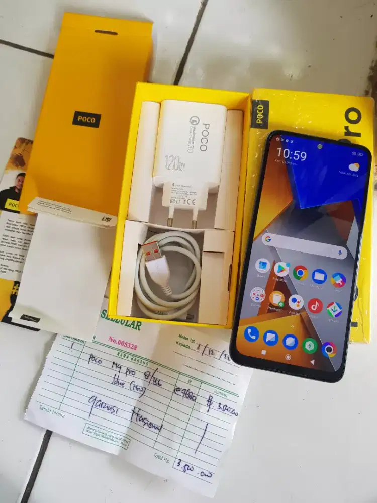 Poco m4 pro 8/256gb fullset bisa tt