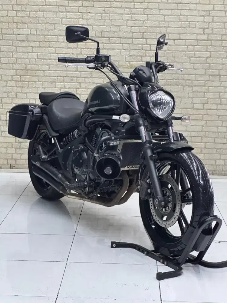 CRUISER IDAMAN‼️ Kawasaki Vulcan S650 ABS 2015 TERMURAH - Dava Mustika