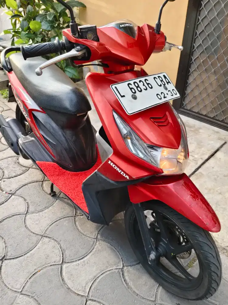 Beat 2012 CW Merah Marun Plat Baru 2030 Orisinilan Istimewa!!!