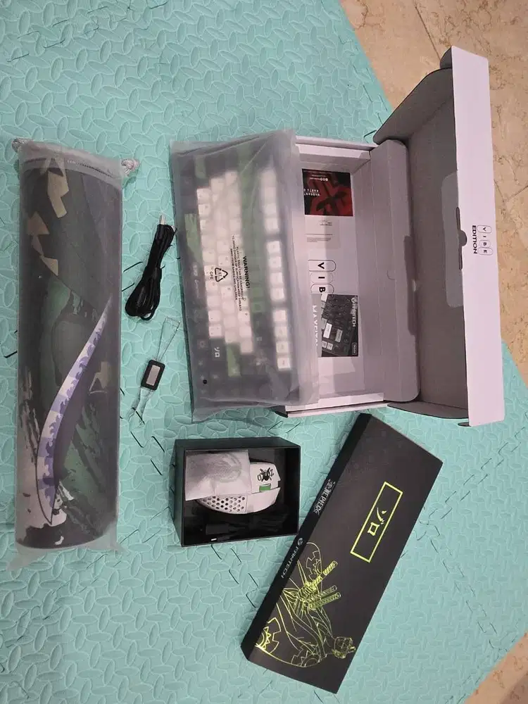 Paket Fantech Samurai Edition - Keyboard, Mouse, Mousepad Fullset