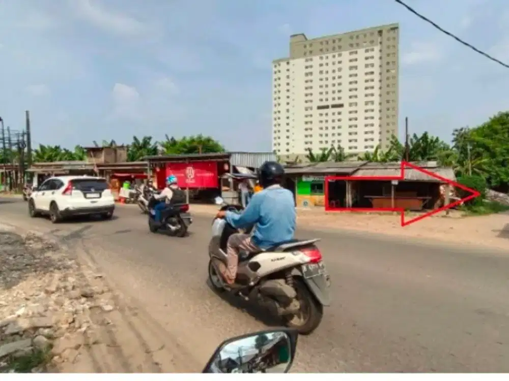 Dijual tanah sangat strategis dekat BSD city antara ciputat dan Serpong, samping apartemen.
