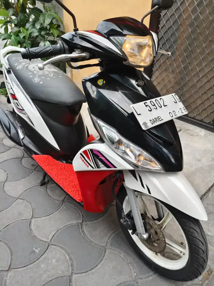 Mio J 2013 CW Putih Plat Panjang 2028 Siap Pakai!!!