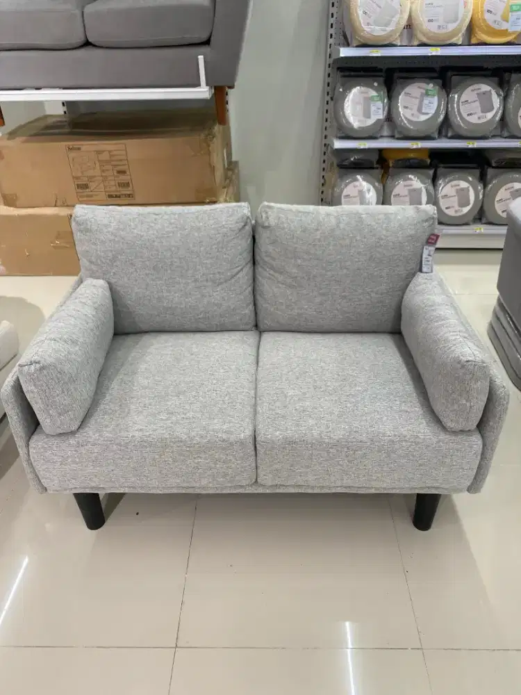 Sofa 2 seater kain