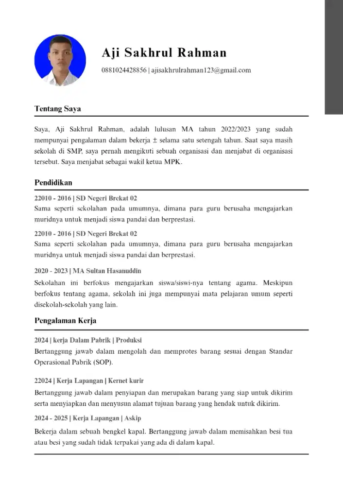 Cari kerja, siap merantau(utamakan sedia mess)