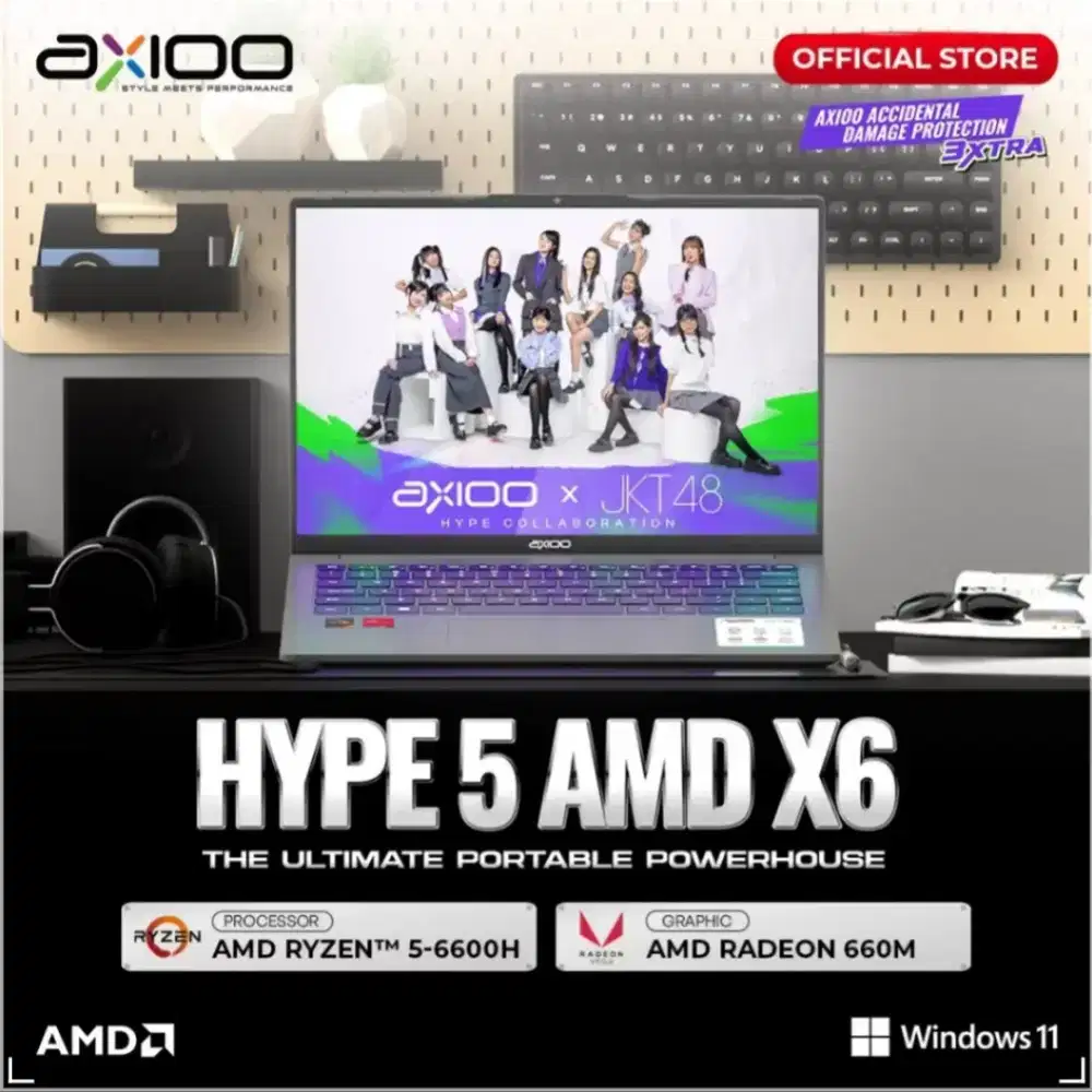 Axioo Hype5 X6 16/512GB