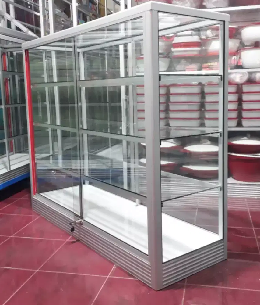 Etalase Panjang 1,2Mx1M Serbaguna