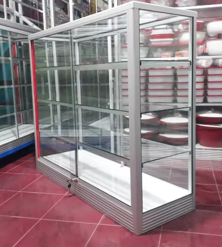 Etalase Panjang 1,2Mx1M Untuk Warung dll.